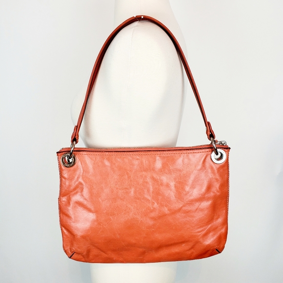 Tangerine Coach Hand Bag - Picture 5 of 8